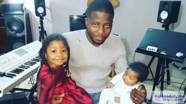 Singer Jeremiah Gyang Shares Photos Of His Newborn Baby